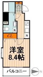 スパシエ田端の物件間取画像